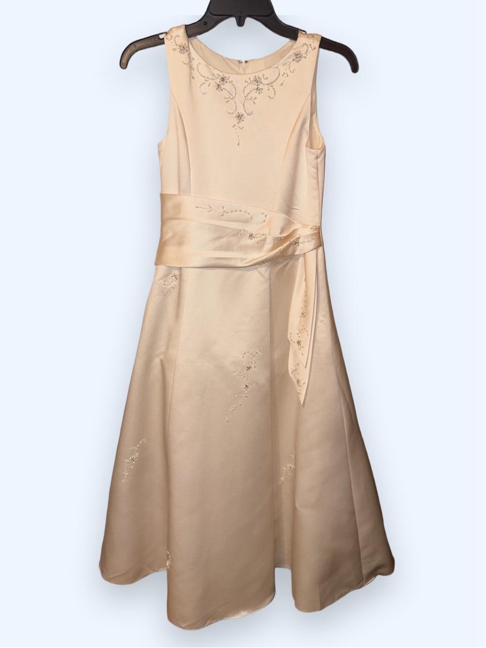 Vintage Y2K Mary's Bridal Satin Wedding Dress